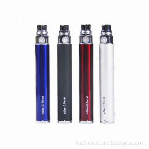Electronic Cigarette Starter Kit, Sized 118 x 14mm, 650/900/1,100mAh Capacity